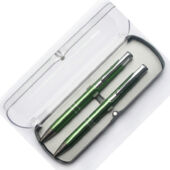 "Alisa" szett - golyóstoll+ceruza - v. zöld