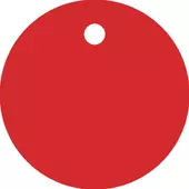 "Toby" biléta - kör, nagy - piros