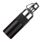 "Tripton" rozsdamentes kulacs - fekete