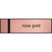 "Casa" gravírozott névtábla - ajtóra - rose gold