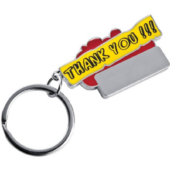 "Thank You" kulcstartó - piros
