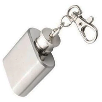 "James" kulcstartó - flaska alakú - ezüst - 30 ml