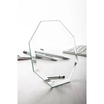 "Cassi" üvegdíj - nyolcszögletű "Cassi" üvegdíj - nyolcszögletű