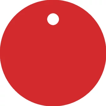 "Toby" biléta - kör, nagy - piros