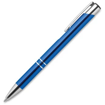 "Lua" golyóstoll - 2 díszítőgyűrűvel - királykék "Lua" golyóstoll - 2 díszítőgyűrűvel - királykék