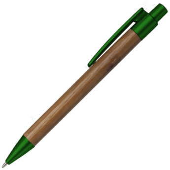 "Netma" bambusz golyóstoll - zöld