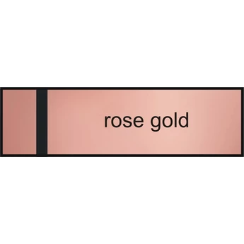 "Casa" gravírozott névtábla - ajtóra - rose gold