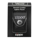 Zippo bőrtok - LPCBK, fekete